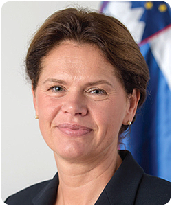 Alenka Bratušek, Minister of Infrastructure, Republic of Slovenia